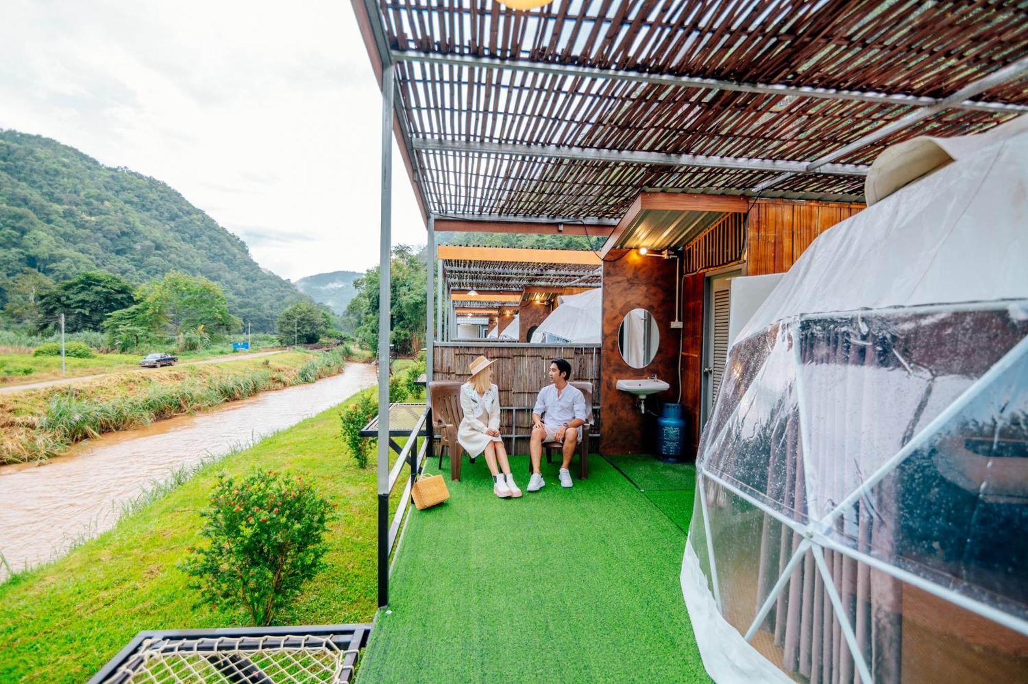 Hotel เนเจอร์วัลเล่ย์แคมป์ ปางมะผ้า Exterior foto