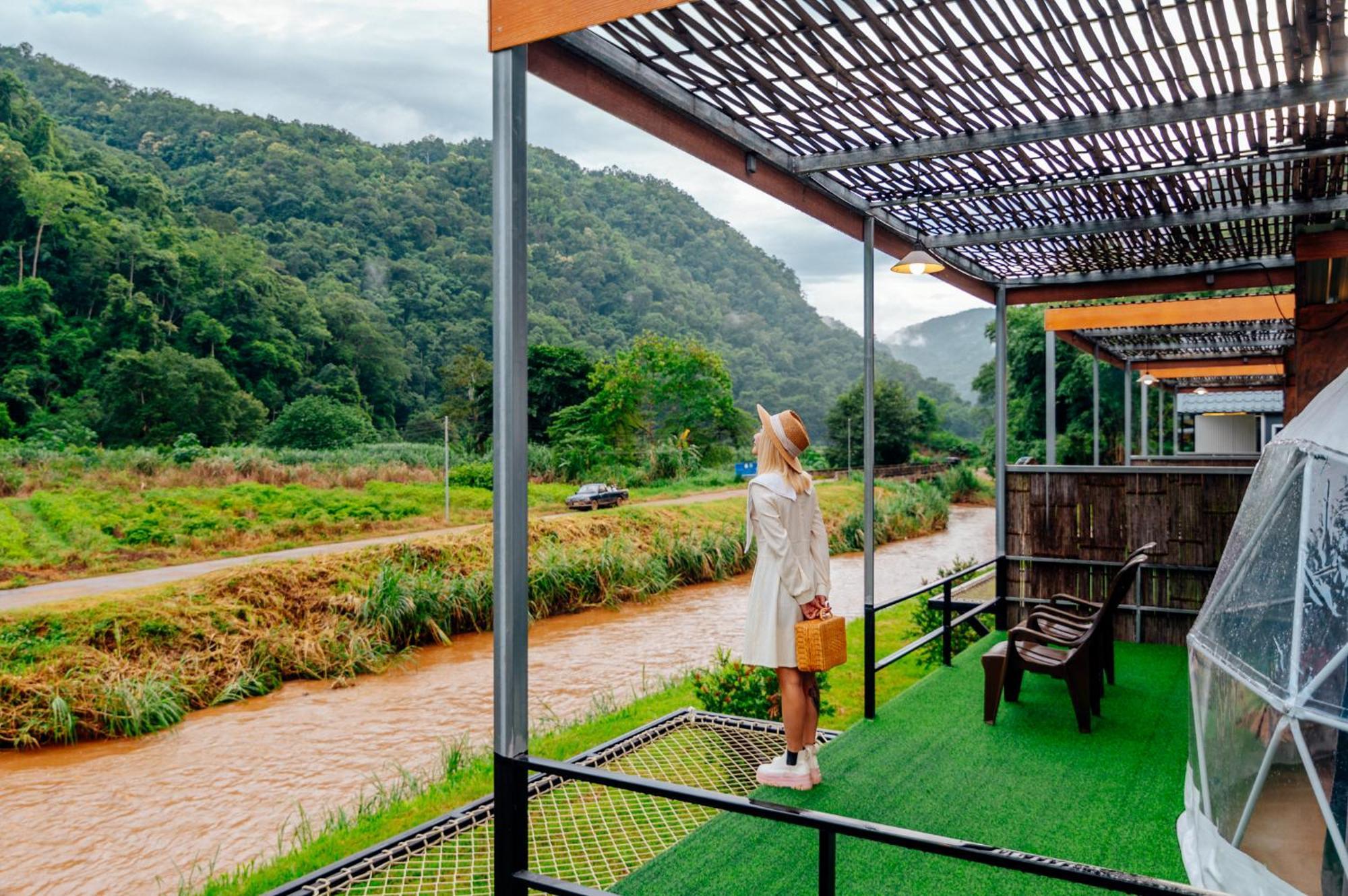 Hotel เนเจอร์วัลเล่ย์แคมป์ ปางมะผ้า Exterior foto