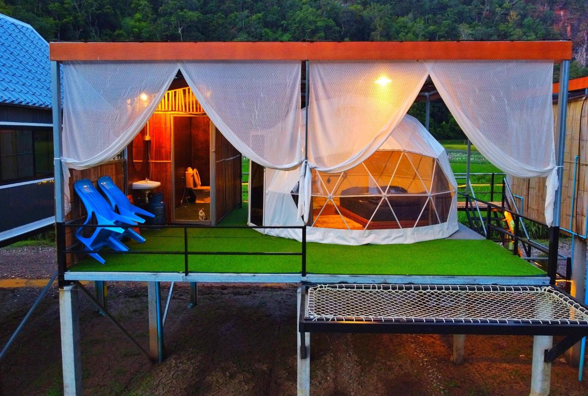 Hotel เนเจอร์วัลเล่ย์แคมป์ ปางมะผ้า Exterior foto