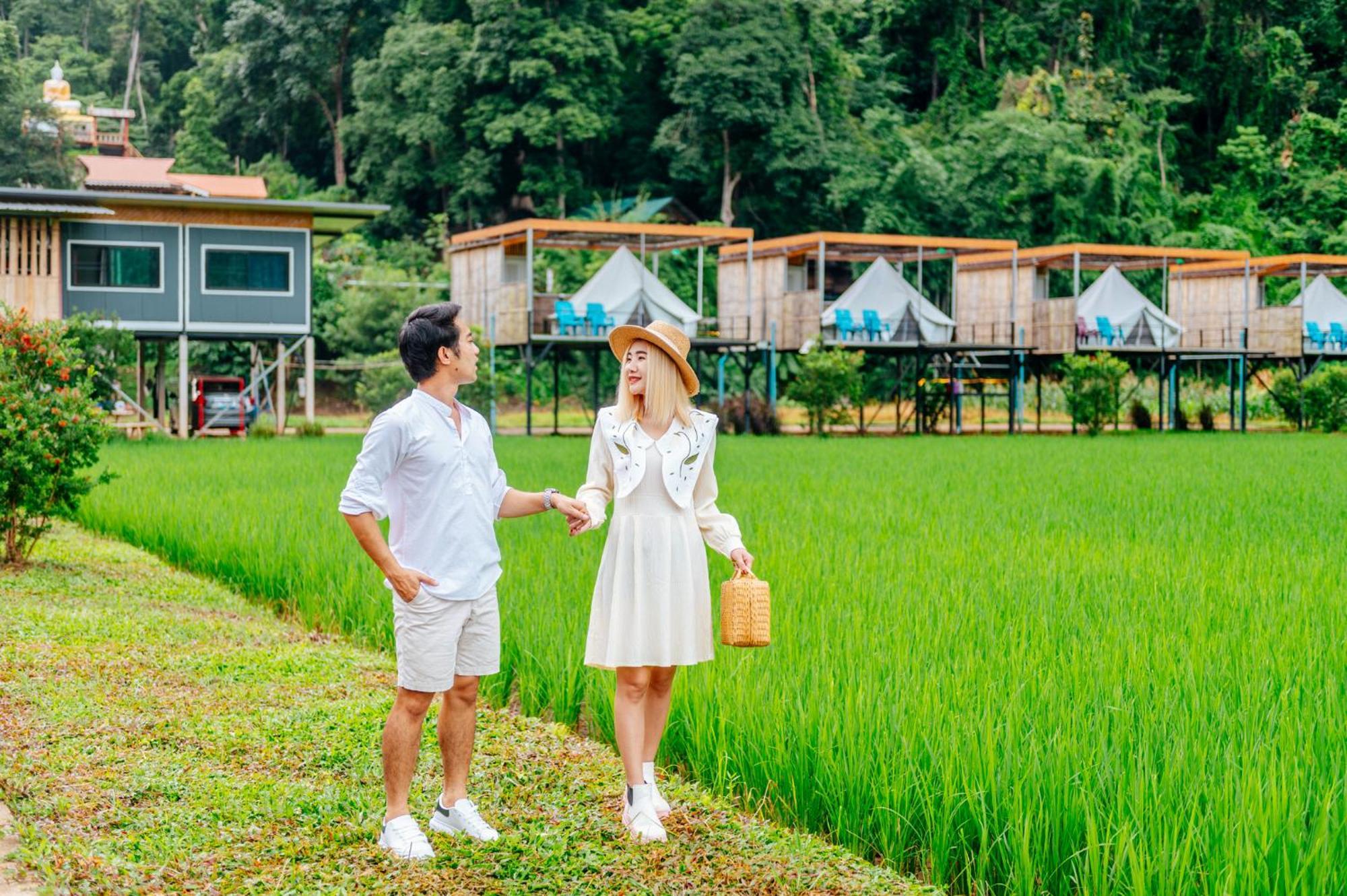Hotel เนเจอร์วัลเล่ย์แคมป์ ปางมะผ้า Exterior foto