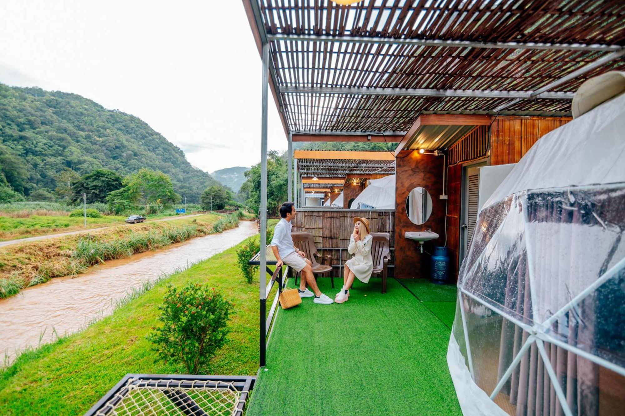 Hotel เนเจอร์วัลเล่ย์แคมป์ ปางมะผ้า Exterior foto